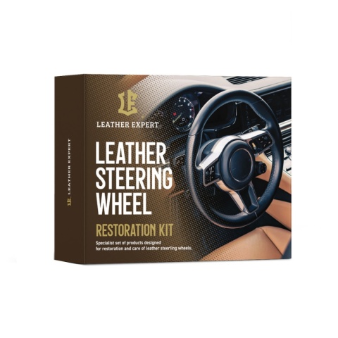 Zestaw do renowacji kierownicy - czarny Leather Expert Steering Wheel Kit Zestaw do renowacji kierownicy - czarny Leather Expert Steering Wheel Kit