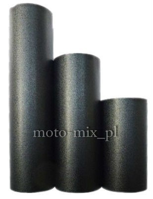 Folia na progi, słupki CZARNA struktura 16x200 cm