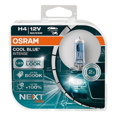 Żarówka samochodowa H4 Osram Cool Blue Intense 5000K 60/55W