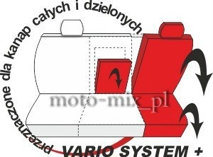 Pokrowce samochodowe - PRESTIGE alcantara 100% SZARY
